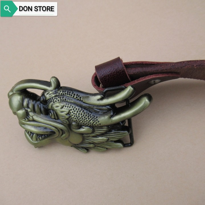 [HOT]Đầu Khóa Thắt Lưng Phong Cách Phú Lê Khá Bảnh Chất Liệu Hợp Kim Dày Dặn (Cho dây rộng 3.4-3.8cm)