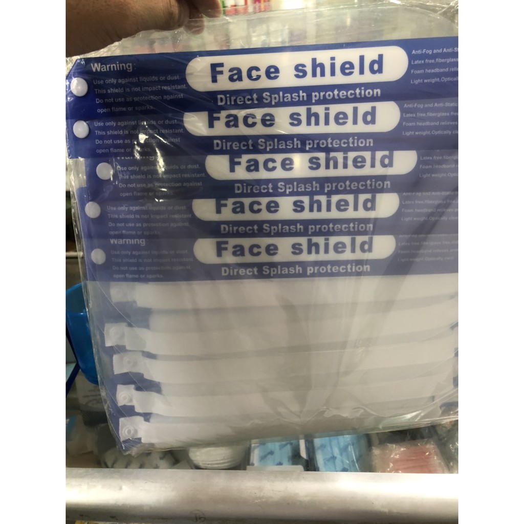 Kính chống giọt bắn, che mặt phòng dịch y tế Faceshield chính hãng BOPA