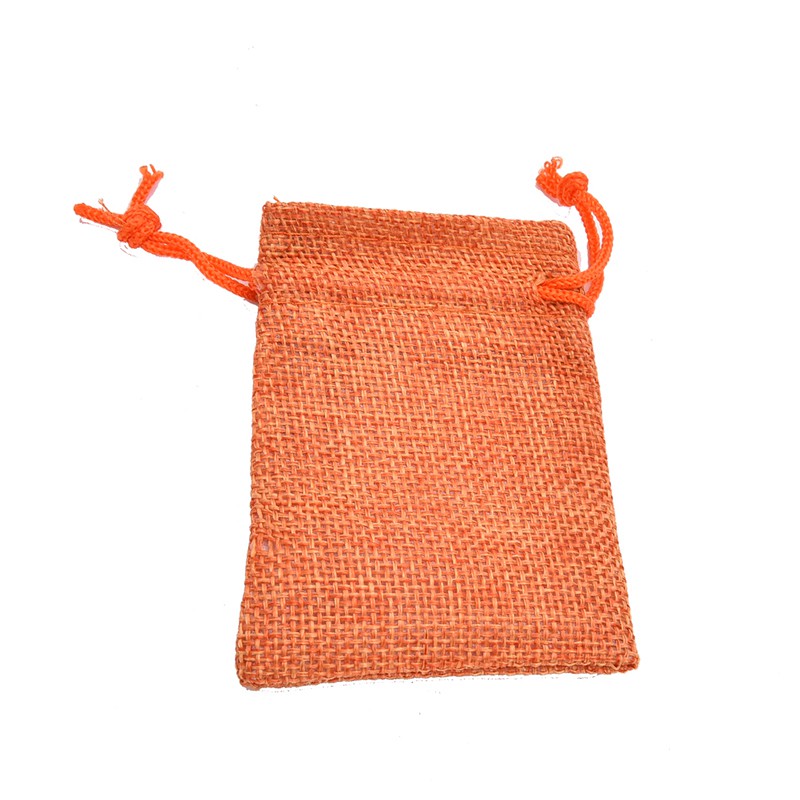 Bộ 10 Túi Vải Lanh Dây Rút