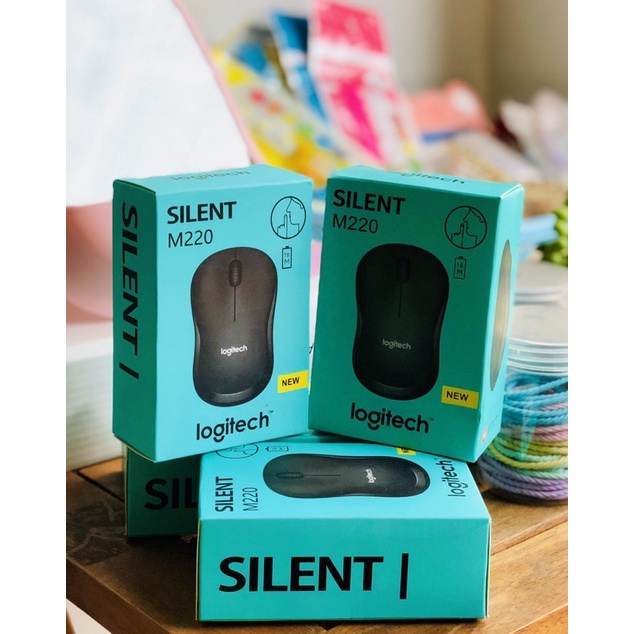 Chuột không dây Logitech M220 SILENT