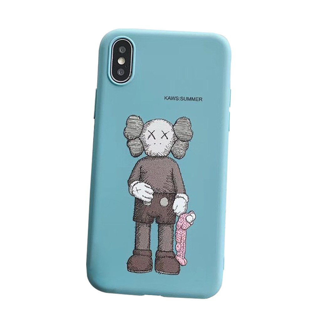 Ốp điện thoại in hình nhân vật KAWS xinh xắn cho iphone11 11pro 11pro Max XR XSmax X I8 IP7 PLUS I6S