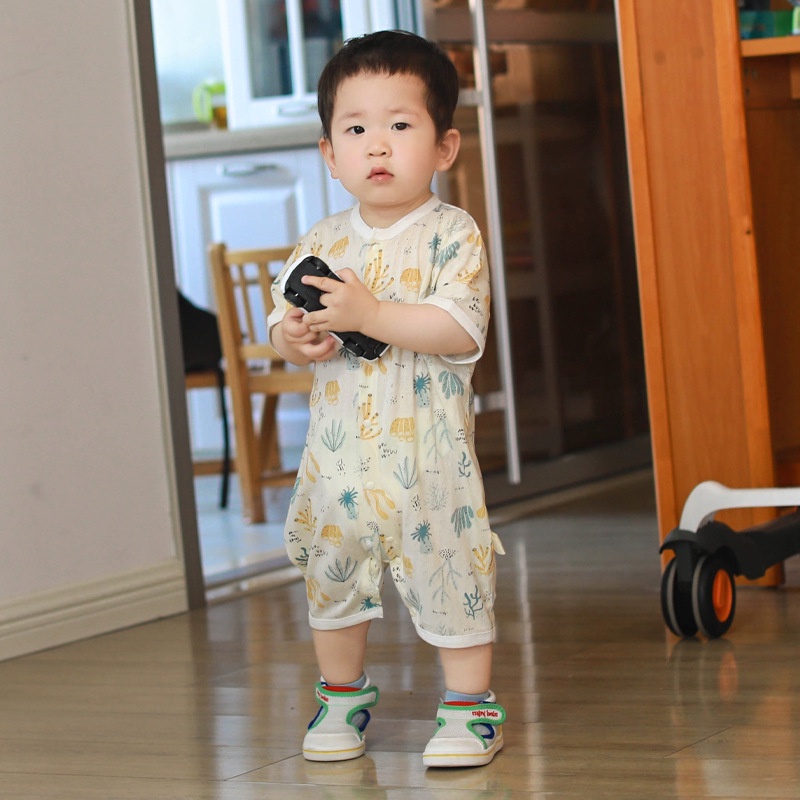 (Có Sẵn, Có Hỏa Tốc) TH01 Bộ Cotton Loại Đẹp Cho Bé, Bodysuit Quảng Châu Cho Bé Yêu