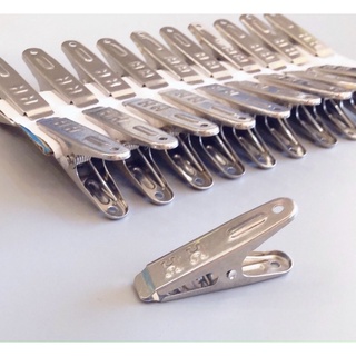 Kẹp inox vỉ 20 cái, kẹp tất, vớ ,quần áo, khăn