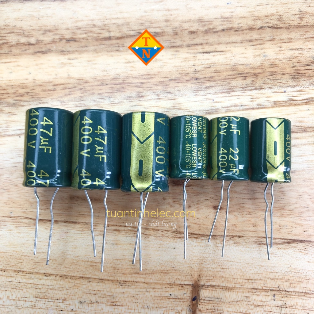 Tụ hóa 400V tần số cao các loại
