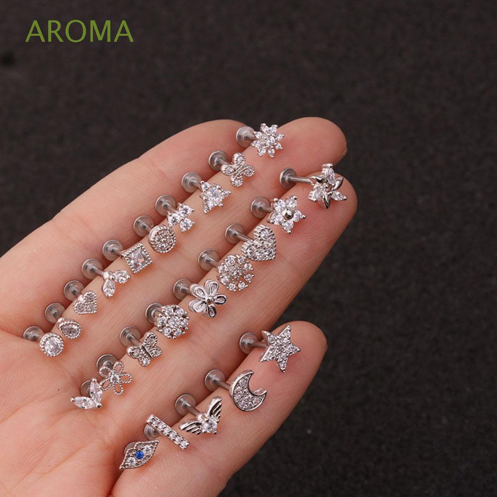 Khuyên Xỏ Cơ Thể Hình Bướm Trái Tim Thời Trang Dùng Làm Quà Tặng