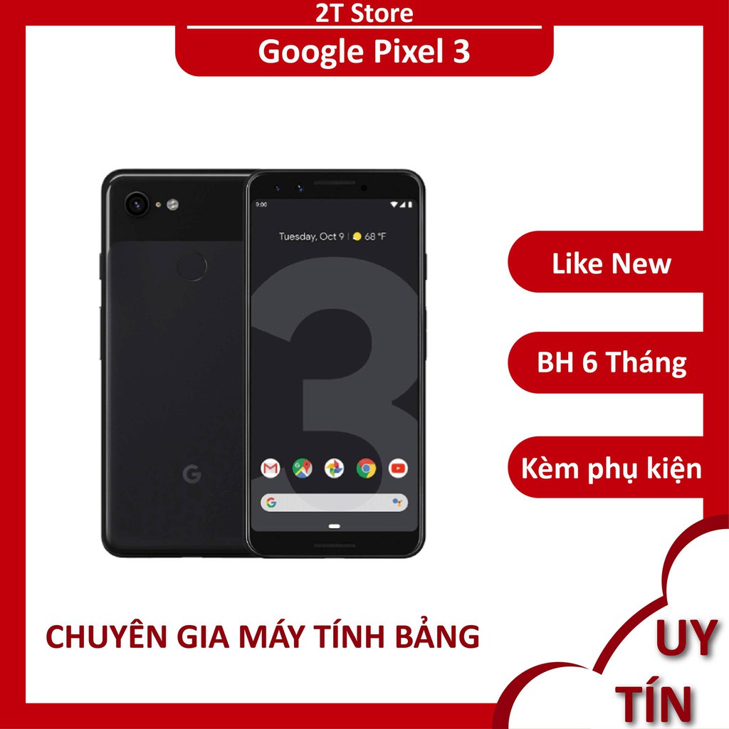 Điện thoại Google Pixel 3 cam chụp ảnh siêu đẹp, Android thuần chạy mượt mà