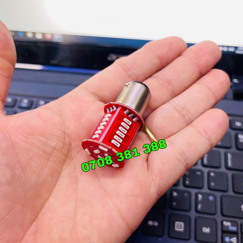 Bóng Chớp F1  Chạy kiểu Audi cho xe máy - bóng chớp hậu - đồ chơi xe máy