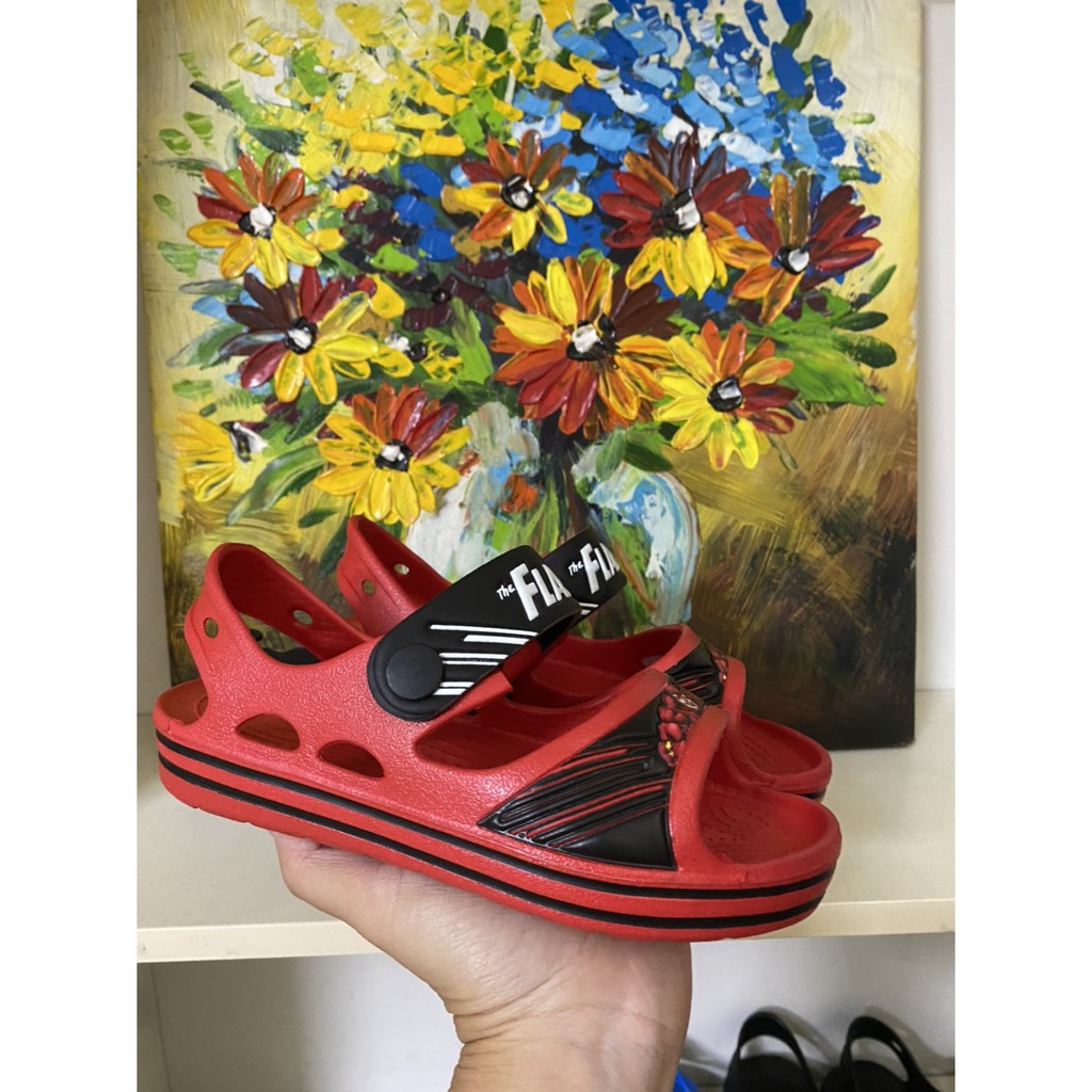 Sandal Superman Bé Trai Êm Nhẹ, Chống Trơn Trượt Tốt Phù Hợp Cho Bé Đi Chơi Đi Học Sz 30-33