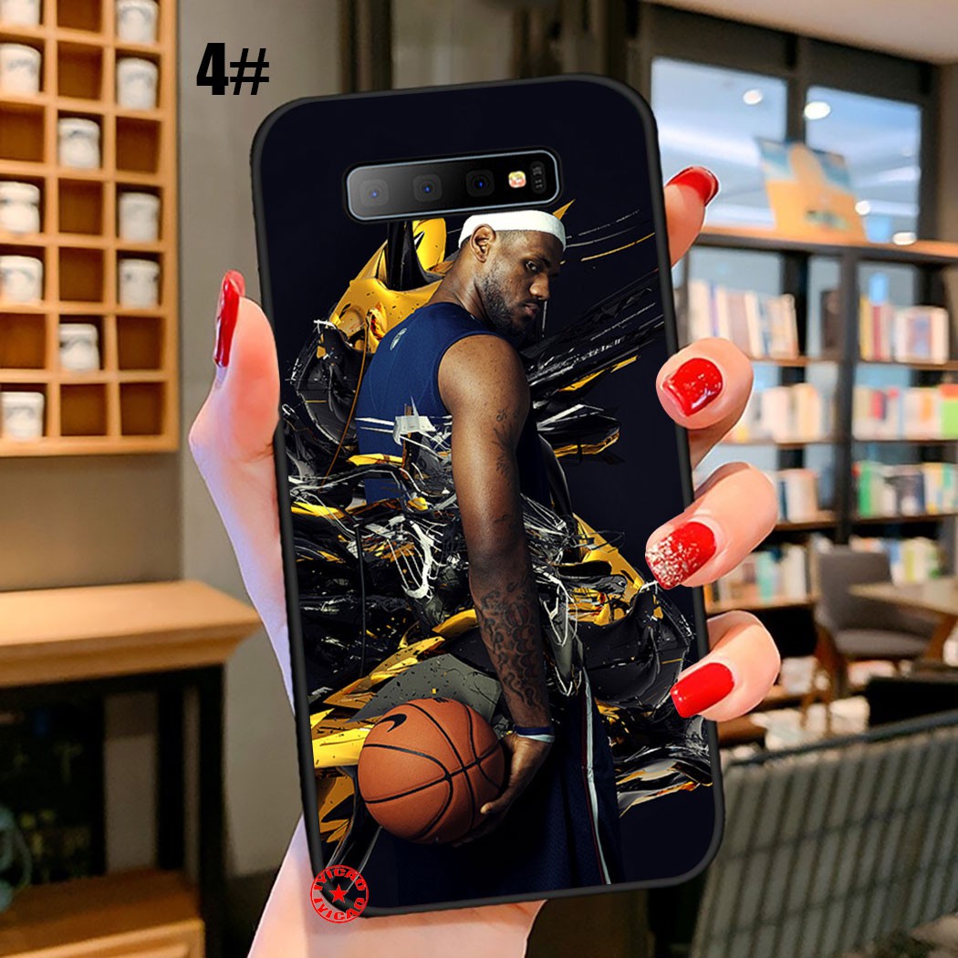 Ốp điện thoại in hình cầu thủ bóng rổ LEBRON JAMES 122SA cho Samsung Galaxy S20 S10 S9 Plus Lite Ultra Fe