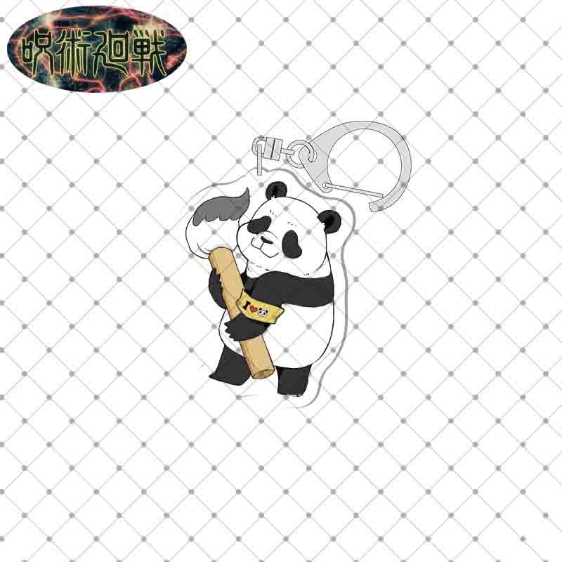 Móc khóa acrylic họa tiết nhân vật Jujutsu Kaisen Gojo Satoru Megumi Yuji Itadori
