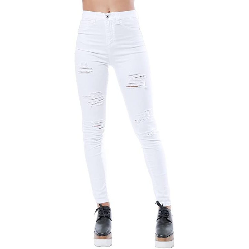 Quần jeans nữ lưng cao S.neak.peed xuất khẩu dư xịn