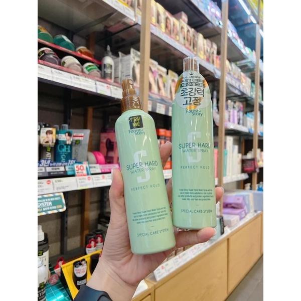 Keo Xịt Tóc Tạo Nếp Siêu Cứng, Dưỡng Tóc FOREST STORY Super Hard Water Spray