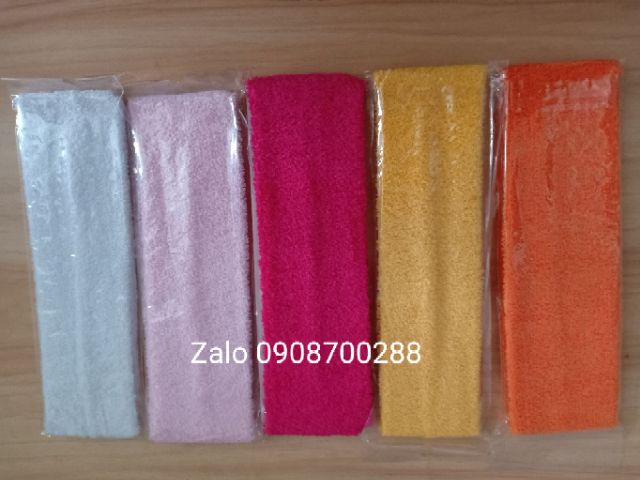 Băng đô rửa mặt đủ màu