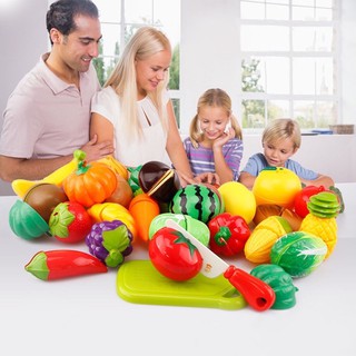 bộ đồ chơi cắt trái cây củ quả