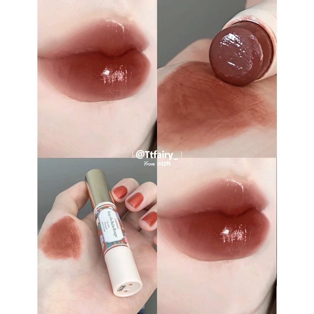 Son dưỡng CANMAKE Lip Balm Stay On Balm Rouge