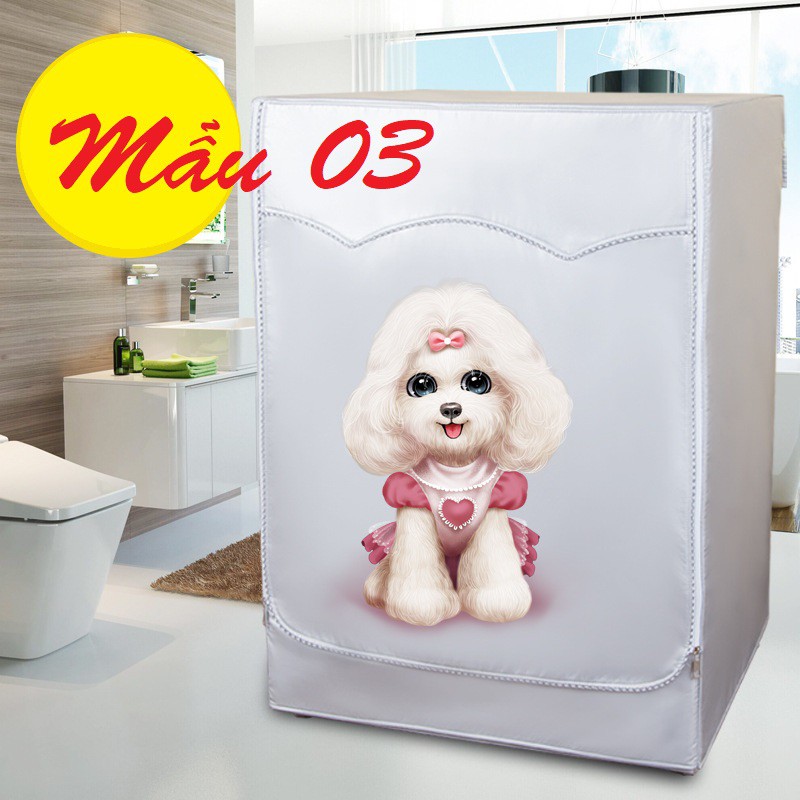 Vỏ bọc máy giặt cửa trước lồng ngang, áo trùm siêu bền chống nước