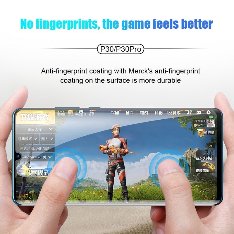 Huawei P30 Pro 3D Tempered Glass Full Cover Huawei P40 P30 P20 Mate 30 20 Pro P40 Pro + Screen Protector Glass Protection Film