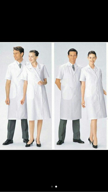 Áo bác sỹ tay ngắn