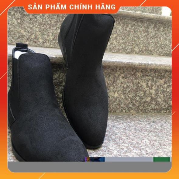 Giày boot NAM❤️FREESHIP❤️Giày Chelsea boot da lộn full HỘP, bảo hành 6 tháng, HÀNG CAO CẤP -o97 -hut