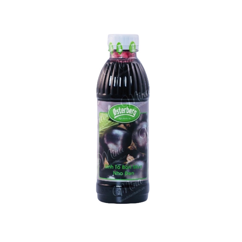 Sinh tố Osterberg Nho Đen 330ml