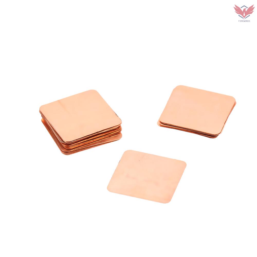 Set 20 Tấm Nhôm Tản Nhiệt Cpu Gpu 15x15 X 0.1mm | BigBuy360 - bigbuy360.vn
