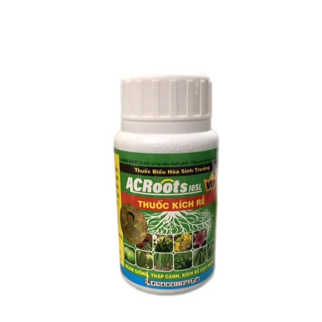 THUỐC ĐIỀU HÒA SINH TRƯỞNG ACROOTS 10SL VIP - CHAI 100ML