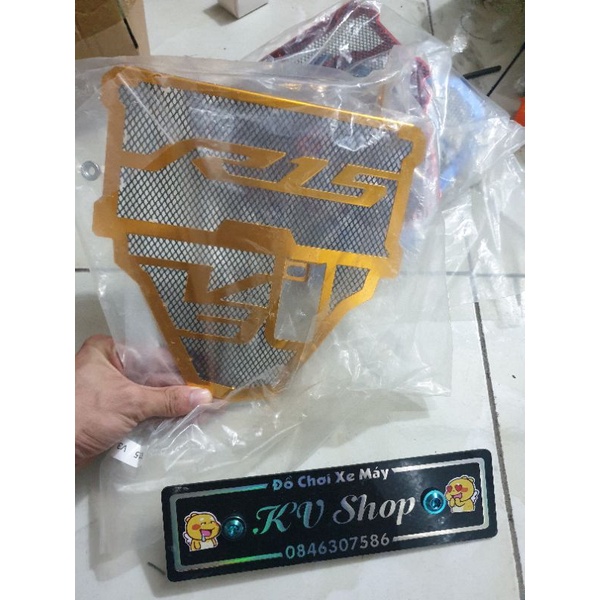 Che Két Nước R15V3, chất liệu nhôm CNC