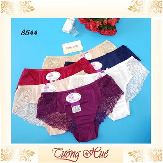 Quần lót nữ annie 8544 trơn phối ren mặt sau.
