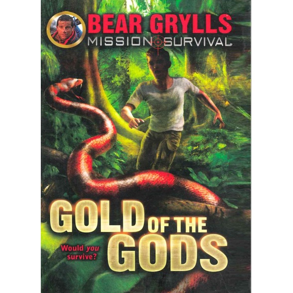 Mission Survival - BEAR GRYLLS - 8c , bản đẹp giấy vàng chống lóa