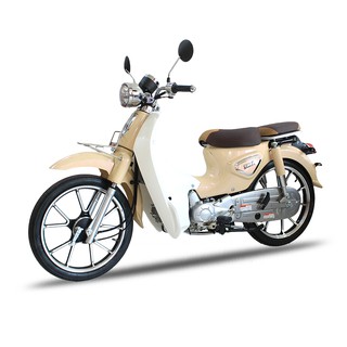 Xe máy CUB 81 TAYA PRO 2020 ( màu kem )