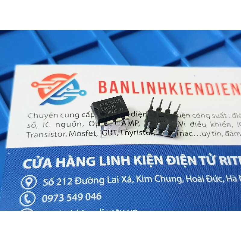 [Combo 10 chiếc] 24C32N 24C32AN AT24C32A AT24C32N DIP-8