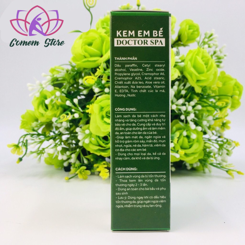 DOCTOR SPA KEM EM BÉ ( HỖ TRỢ GIẢM RÔM SẢY ) 20 GRAM