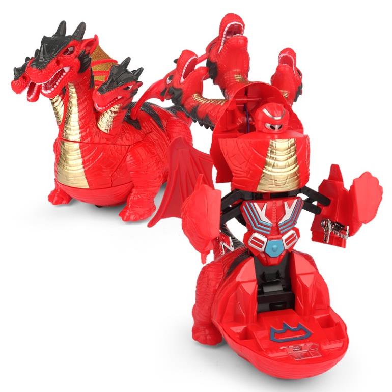 Đồ chơi khủng long 3 đầu biến hình