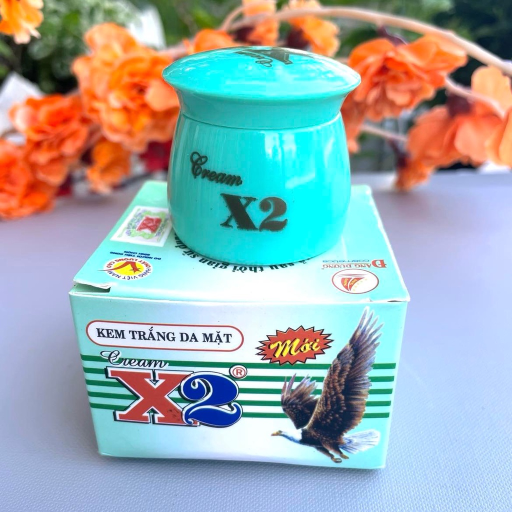 Kem FACE X2 - Trắng da, Tái tạo, Tàn nhang đồi mồi, Chống nắng bảo vệ da - Hiệu quả nhanh. Hàng chính hãng Công ty