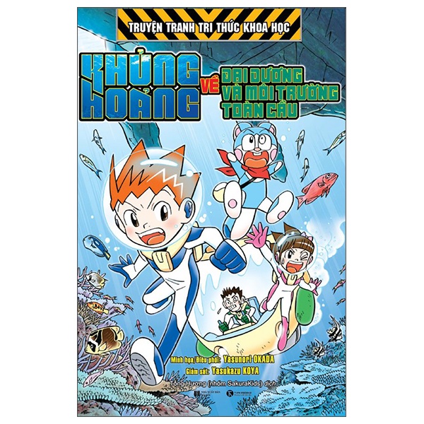 Sách - Truyện Tranh Tri Thức Khoa Học - Khủng Hoảng Về Đại Dương Và Môi Trường Toàn Cầu