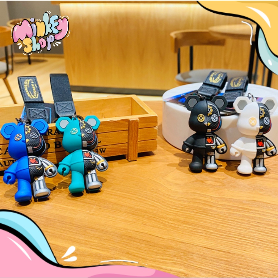 Móc Khóa Đẹp Cao Cấp Hình Kaws Cute phụ kiện Túi Xách dễ thương -Minkey