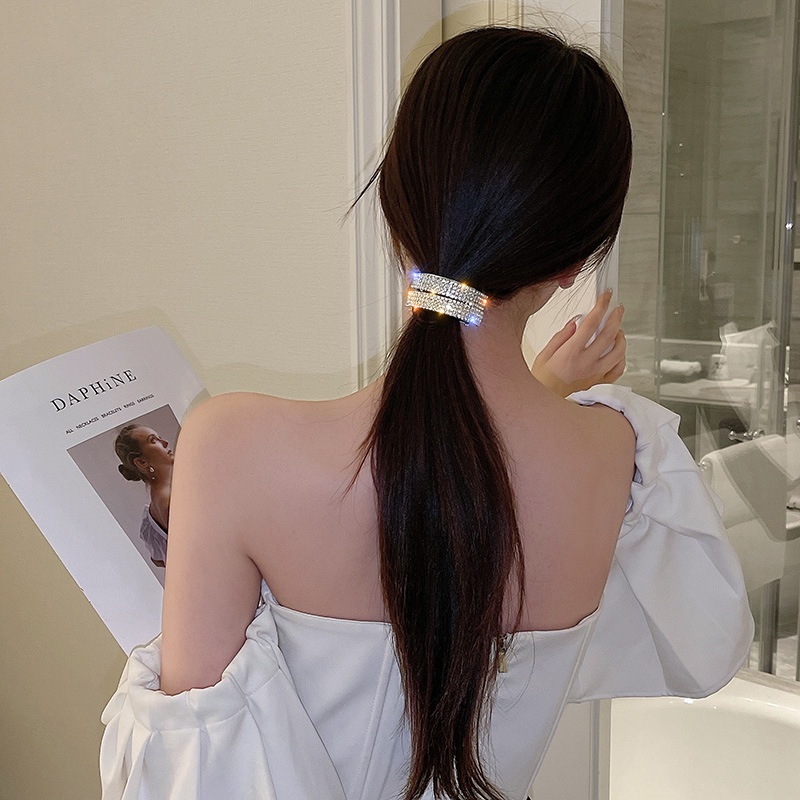Kẹp tóc nữ đính đá thời trang Hàn Quốc