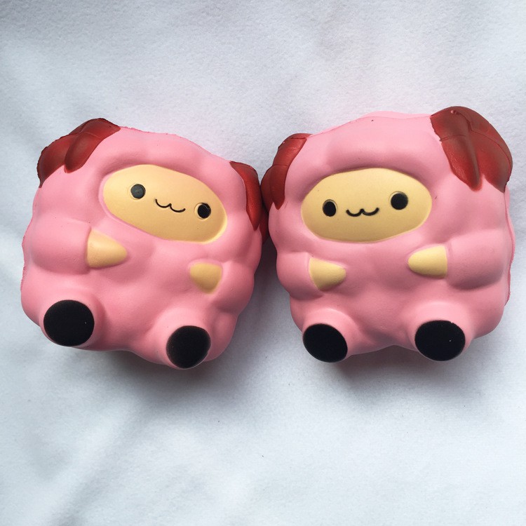 [Mã LIFEXANH03 giảm 10% đơn 500K] Squishy cừu nhỏ xinh 10cm siêu chậm tăng có bao bì