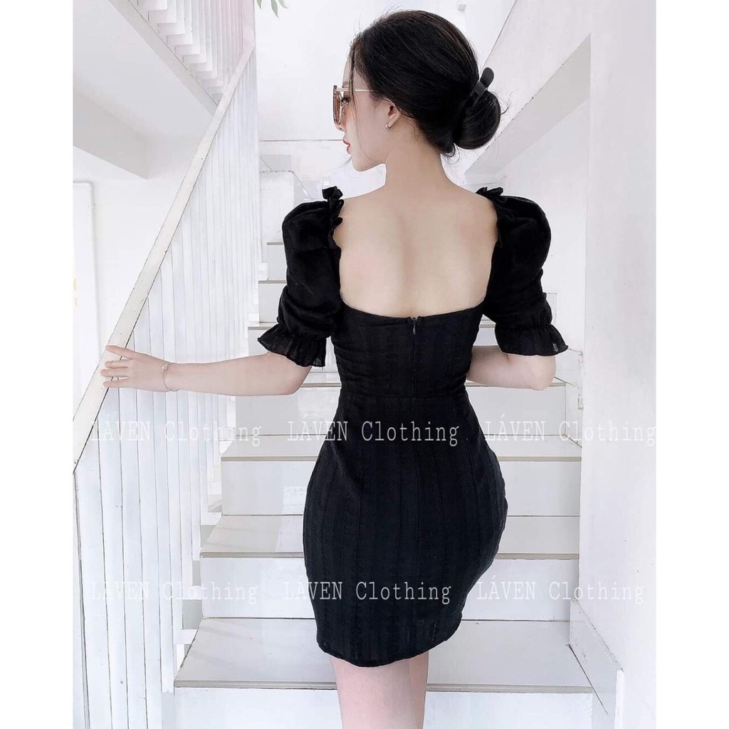 [Hàng Mới(New)] Đầm Tiêu Thư Tay Phồng (Có Mút Ngực) Sang Chảnh Thời Trang Orange.vn | BigBuy360 - bigbuy360.vn