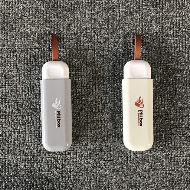 Hộp Đựng Thuốc mini Nhiều Ngăn Tiện Dụng