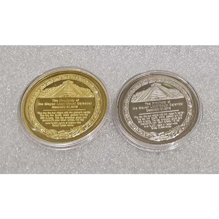 Đồng Xu Kỷ Niệm Hình Kim Tự Tháp Mexico