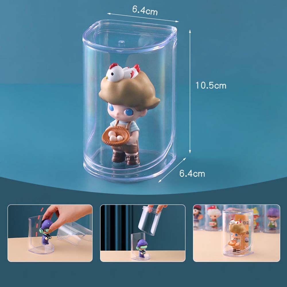 Giá Đỡ Trưng Bày Mô Hình Anime Bằng Acrylic Trong Suốt Chống Bụi