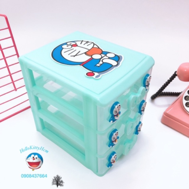 Tủ nhựa mini Doreamon