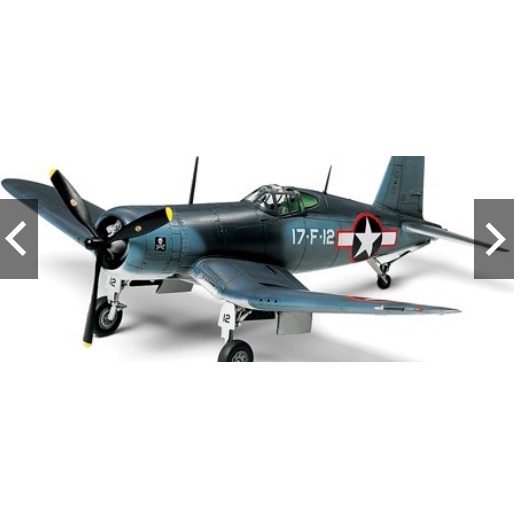 Mô hình máy bay quân sự 1/72 SCALE VOUGHT F4U-1 BIRD CAGE CORSAIR 60774 TAMIYA