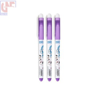 Viết mực tím Doraemon nét 0.5mm, combo 5 cây bút gel tím Thiên Long - Đại Ngọc Thùy Shop