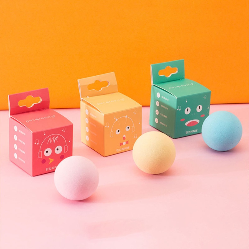 Banh Đồ Chơi Bằng EVA Có Âm Thanh Tương Tác Với Mèo Cưng