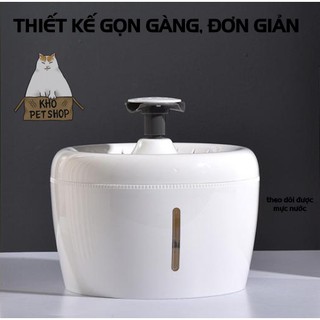 Máy nước tự động ELS tròn cho thú cưng