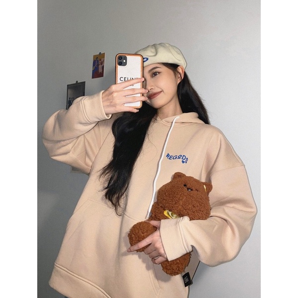 Áo Hoodie  Basic SS1 REGODS Unisex Form Rộng ( HOODIE BASIC )