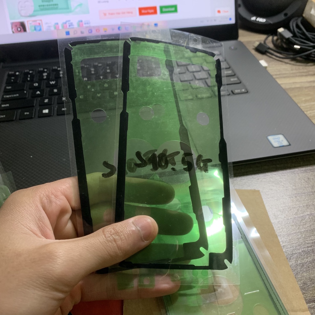 Keo Dán Lưng, Ron Chống Nước, Ron Áp Xuất Samsung Note 20, S10 Plus, có thể dùng cho Note8, Note9, Note 10 plus, S10 5G