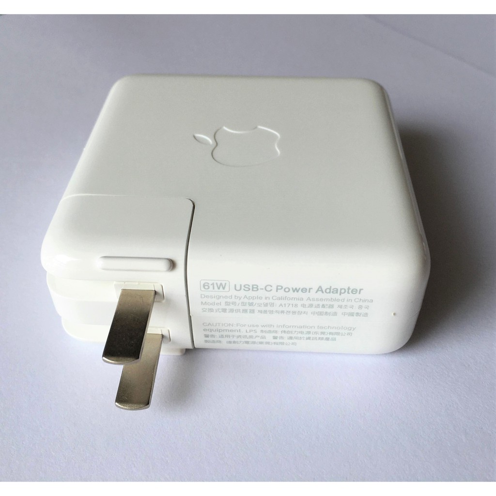 Bộ Adapter 61W Cáp USB-C Sạc Cho MacBook Pro 13", MacBook Air Retina 13" - GrabExpress Tp.HCM